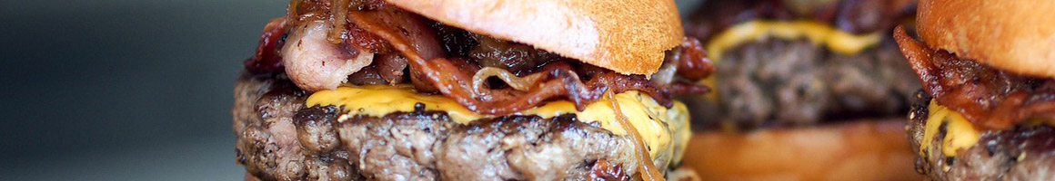 Eating Burger at Gary's Hamburgers restaurant in North Augusta, SC.